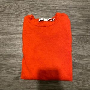 & Other Stories Orange Red Wool Sweater Size XS